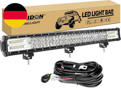 RIGIDON 28 Zoll 71 Cm 396W Led Lichtbalken Mit Kabelbaum 12V 6000K Weiß Zusatzsc