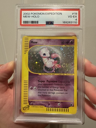 Mew graded PSA 4 for sale on eBay
