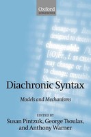 Diachronic Syntax Models And Mechanisms Susan Pintzuk (U. A.) Taschenbuch 2001