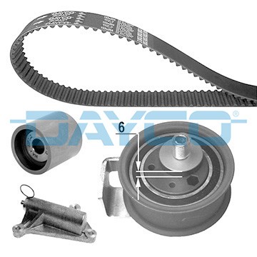 Dayco KTB405 Timing Belt Set for Audi, VW