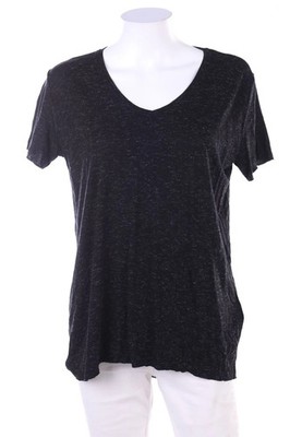AMISU Shirt S schwarz