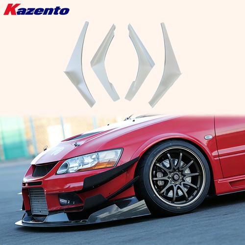 Cyber Canard For Mitsubishi EVO 7 8 9 VTX Carbon Fiber (VC Front Bumper Only)
