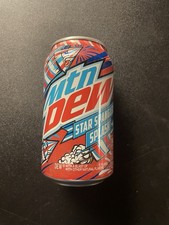 Mountain Dew Star Spangled Splash Full Unopened Can