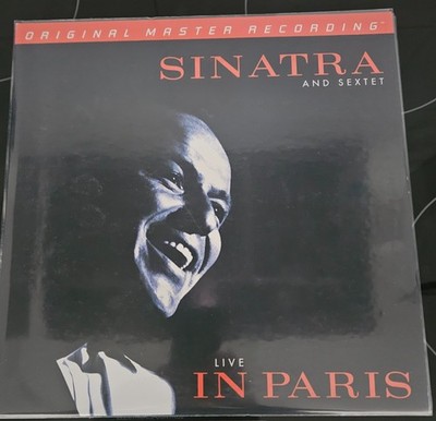 Frank Sinatra- Sinatra And Sextet Live In Paris-2x200g Audiophiles Vinyl-MFSL