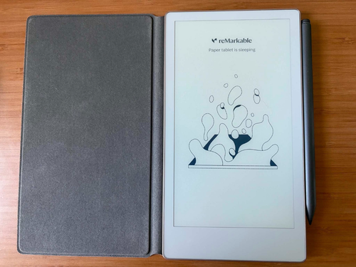 Remarkable Paper Pro Move with Marker Plus and Brown Leather Folio - Picture 2 of 4