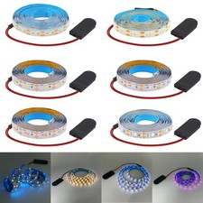 5V Battery-Powered LED Strip Light Self Adhesive Tape TV PC Monitor Backlight