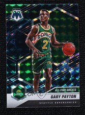 2020-21 Panini Mosaic All-Time Greats Genesis Prizm Gary Payton #291 HOF a6f