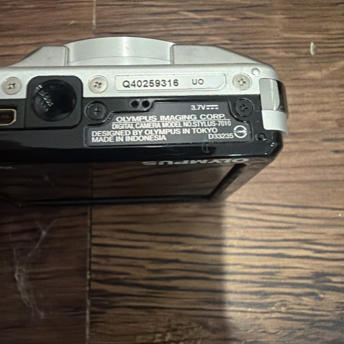 Olympus Stylus 7010 12.0MP Digital Camera - Silver for sale online