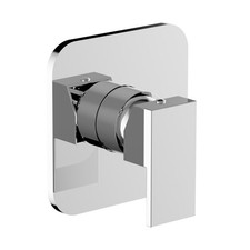 Miscelatore monocomando incasso doccia in ottone cromato bianchi metro