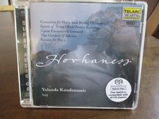 YOLANDA KONDONASSIS Harp - Music of Hovhaness Harp - SACDHybrid Telarc NM $17.95