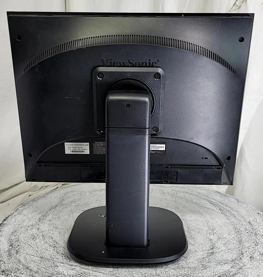 VIEW SONIC VS11444 VX1932WM-LED 19" LCD Monitor VGA DVI GRADE B SEE NOTES - Image 3 of 4