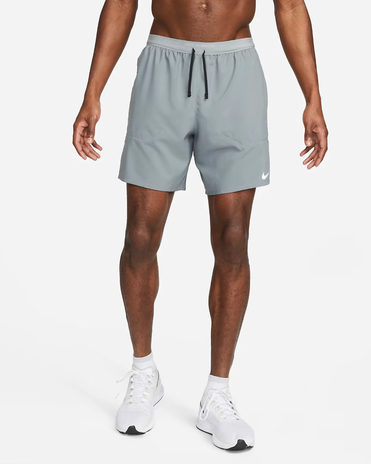 $65 NEW Nike Men's Stride Dri-FIT 7" 2-in-1 Running Shorts DM4759-084 Small