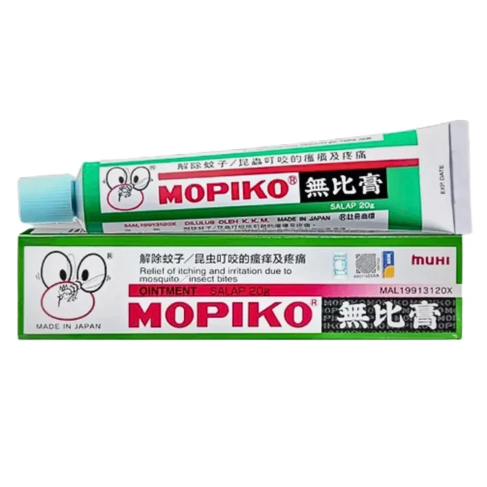 Ungüento Mopiko 20 g, alivio para picazón, picaduras de insectos y dolor muscular EXP 05/2027 - Imagen 4 de 4