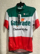 Men's Gatorade Retro Short Sleeve Cycling Jersey (Large) 