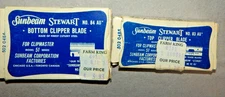 Set of Sunbeam Stewart top 83 & bottom 84 blades for Clipmaster Model 51 Series