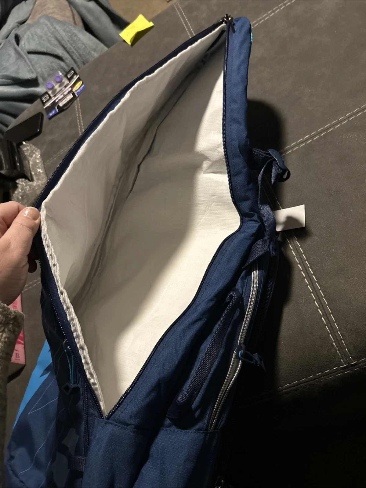 Babolat Pure Drive Tennis Backpack Blue Racquet F Over Play