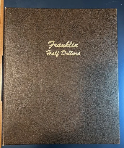 Franklin Uncirculated Half Collection 1948-1963 in Dansco Album