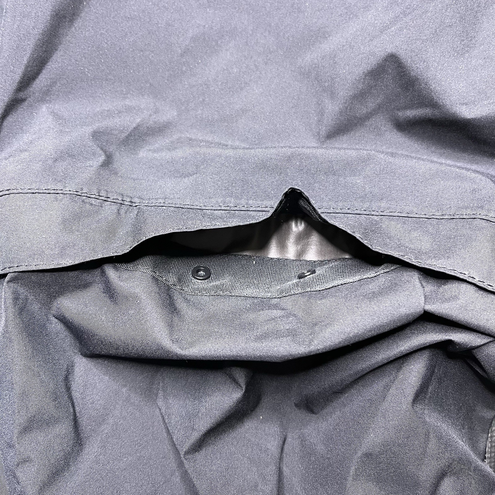 Zero Restriction Gore-Tex Golfing Full Zip Windbreaker Jacket Men’s Large Black