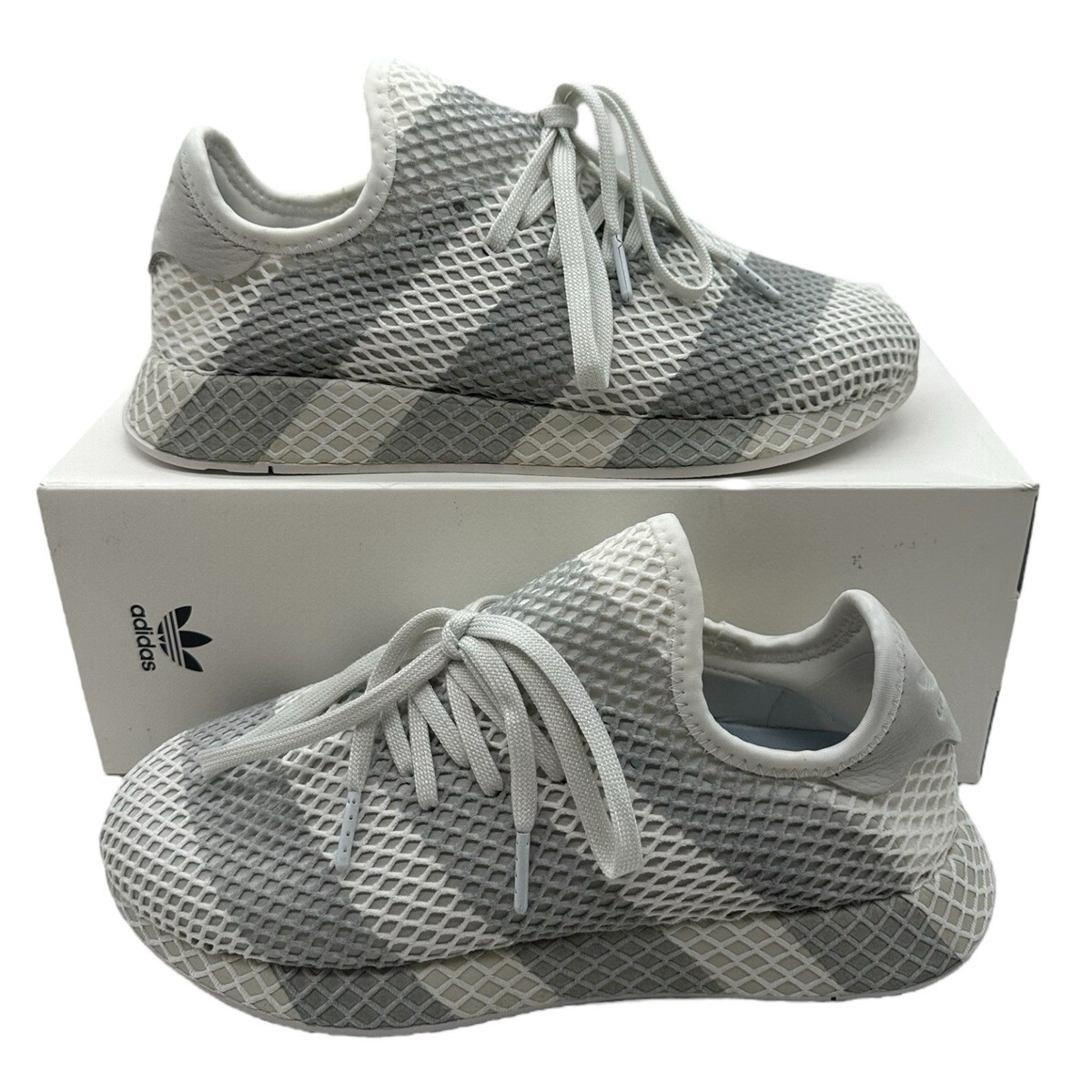 Adidas Consortium Deerupt Running Shoes Mens Size 8.5 White  display picture 3