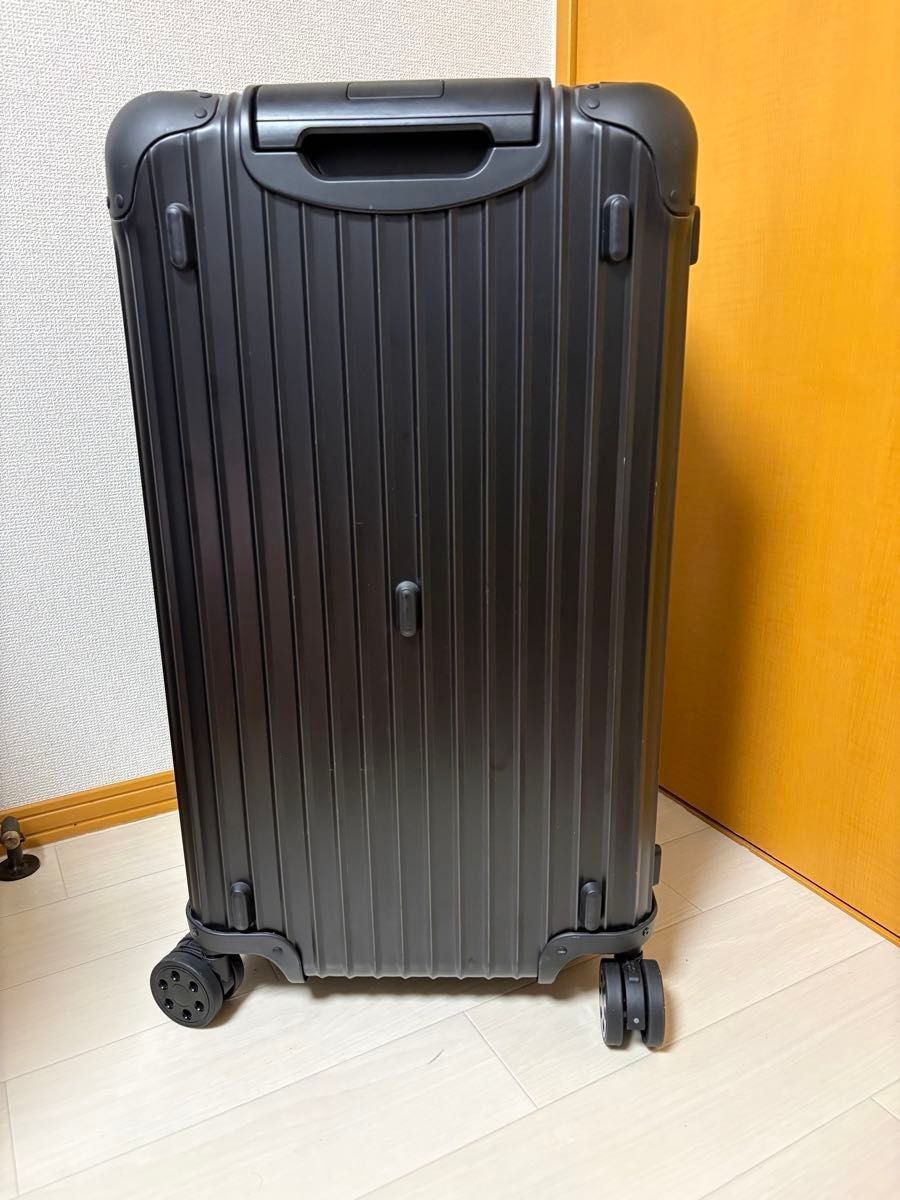 Rimowa Topas Stealth Sports 98L Black 4 wheels Carry Case Suitcase