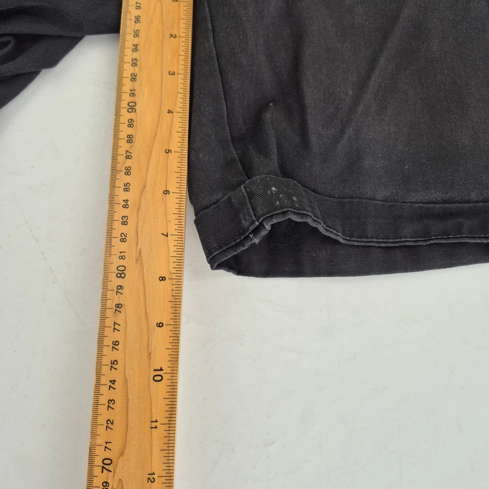 DICKIES Shorts 34 Negro Hombres Carga Poliéster Algodón Ropa de Trabajo - Imagen 2 de 4