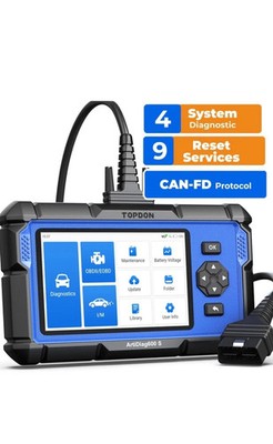 2026 TOPDON AD600S OBD2 Scanner Engine ABS SRS SAS AT RDKS EPB Diagnosegerät
