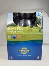 PetSafe Stay Play Compact Wireless Fence Covers Up to 3/4 Acre - NEW