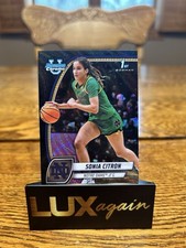 Sonia Citron 2025 Topps Bowman U Chrome Black Wave NCAA Fighting Irish