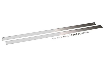 Kentrol 30414 Polished Rocker Guards Pair for 76-86 Jeep CJ7