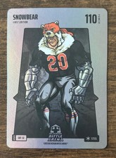 Bo Jackson Battle Arena Update Silver Sbf-32 Snowbear Pete Alonzo