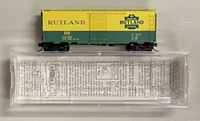 Micro-Trains 02000146 N Rutland 40' Standard Single Door Boxcar #100 NIB