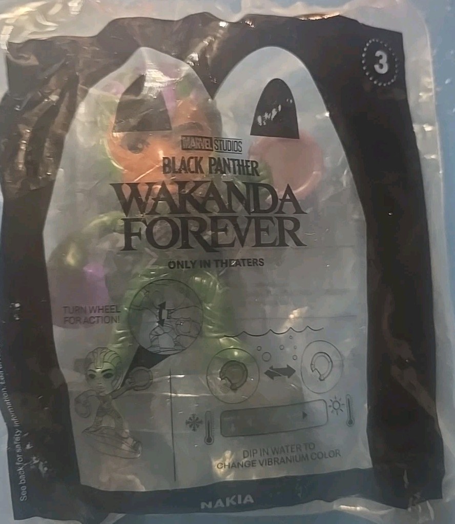 2022 McDonald's Nakia Marvel Wakanda Forever Happy Meal Toy