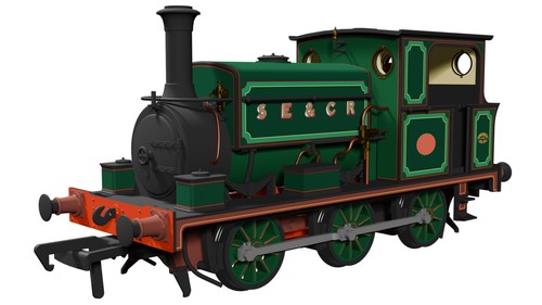 Rapido 960009 Spurweite OO Manning Wardle L Klasse 0-6-0ST SECR 331 "Was wäre wenn" Lackierung | Zustand: New
