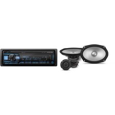 Alpine Ute-73bt Mech-less Digital Bluetooth Media Receiver With 1 Pair Alpine...