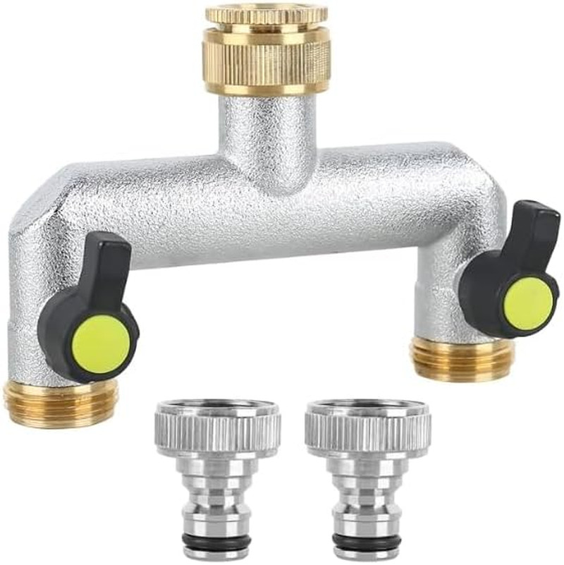 Distributore Dell'Acqua per Rubinetto a 2 Vie, Adattatore per Rubinetto 3/4, Dop