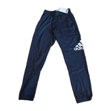 Adidas Joggers Men's Navy Blue Essentials Single Jersey Tapered Small NWT