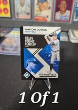 2019 Panini Chronicles 1/1 Aaron Judge #11 One Of One Yankees 1 Of 1