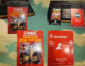 CLEAN/Restored Atari 2600, 9 Games (1 CIB), AC Plug, 1 CX-40!