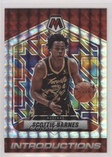 2021-22 Panini Mosaic Introductions Mosaic Prizm Scottie Barnes #4 8p7