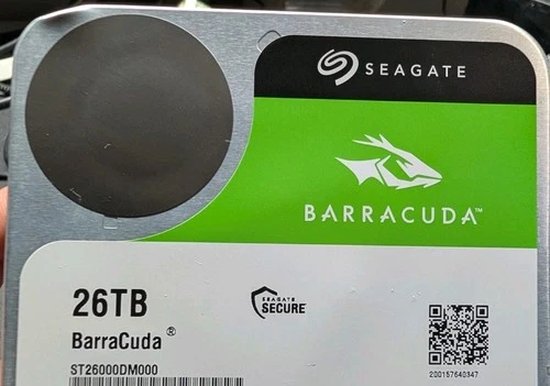 Seagate Barracuda   26TB 7200 RPM   Internal Hard Drive   Model# ST26000DM000