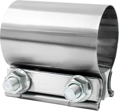 2'' Heavy Duty Stainless Steel Exhaust Pipe Seal Band Clamp, Repair Clamp Sleeve