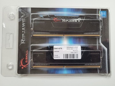 G.Skill Ripjaws V Schwarz 16GB (2x8GB) F4-3600C16D-16GVK CL16-16-16-36 1.35V