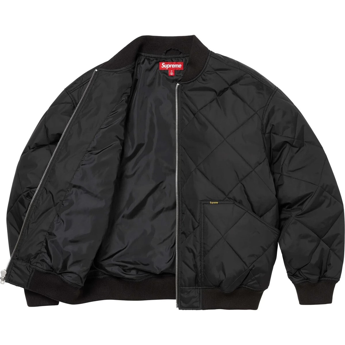 Supreme AOI Quilted Work Jacket Black Brown 2colors FW24 | eBay Supreme AOI Quilted Work Jacket Black Brown 2colors FW24 | eBay