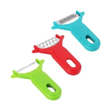 Vegetable Peeler and Grater Set Multi-Purpose Kitchen Tools White Multi