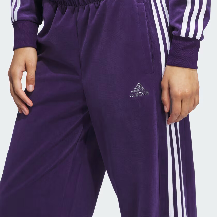 adidas Originals Women's Y2K Glam Plush Velour Track suit adidas Originals Women's Y2K Glam Plush Velour Track suit