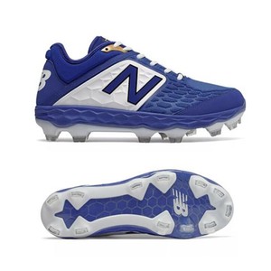 blue softball cleats