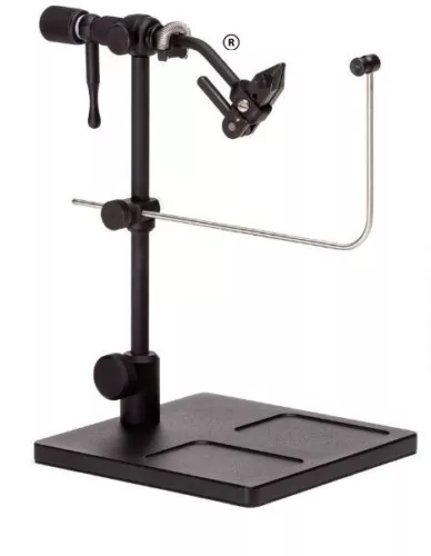 RENZETTI SALTWATER TRAVELER 2300 ROTARY FLY TYING VISE PEDESTAL BASE RIGHT HAND