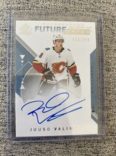 2018-19 SP Authentic Future Watch Auto /999 Juuso Valimaki #198 Rookie RC