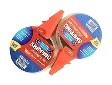2x 1.88 x 27.3 Inches Yards Super Clear Heavy Duty Packing Tape with Dispenser