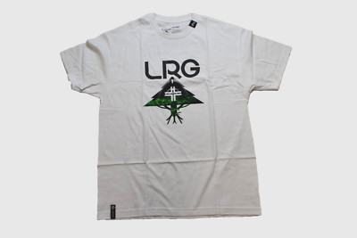 Lifted Research Group Mens LRG Always On The Grow White Shirt NWT Medium